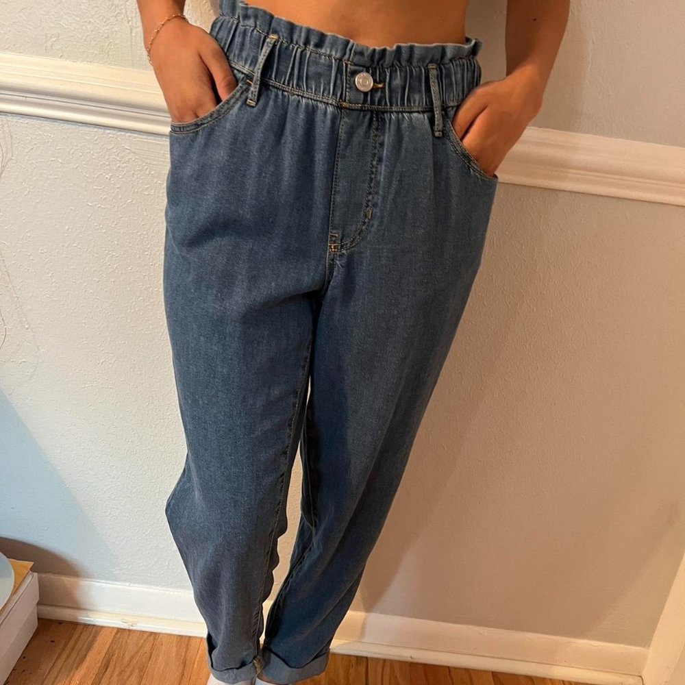 Banana republic high waisted stretchy jeans size 27